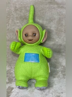 Teletubbies Green Dipsy 12"  Plush Stuffed Doll PlaySkool Hasbro 1998